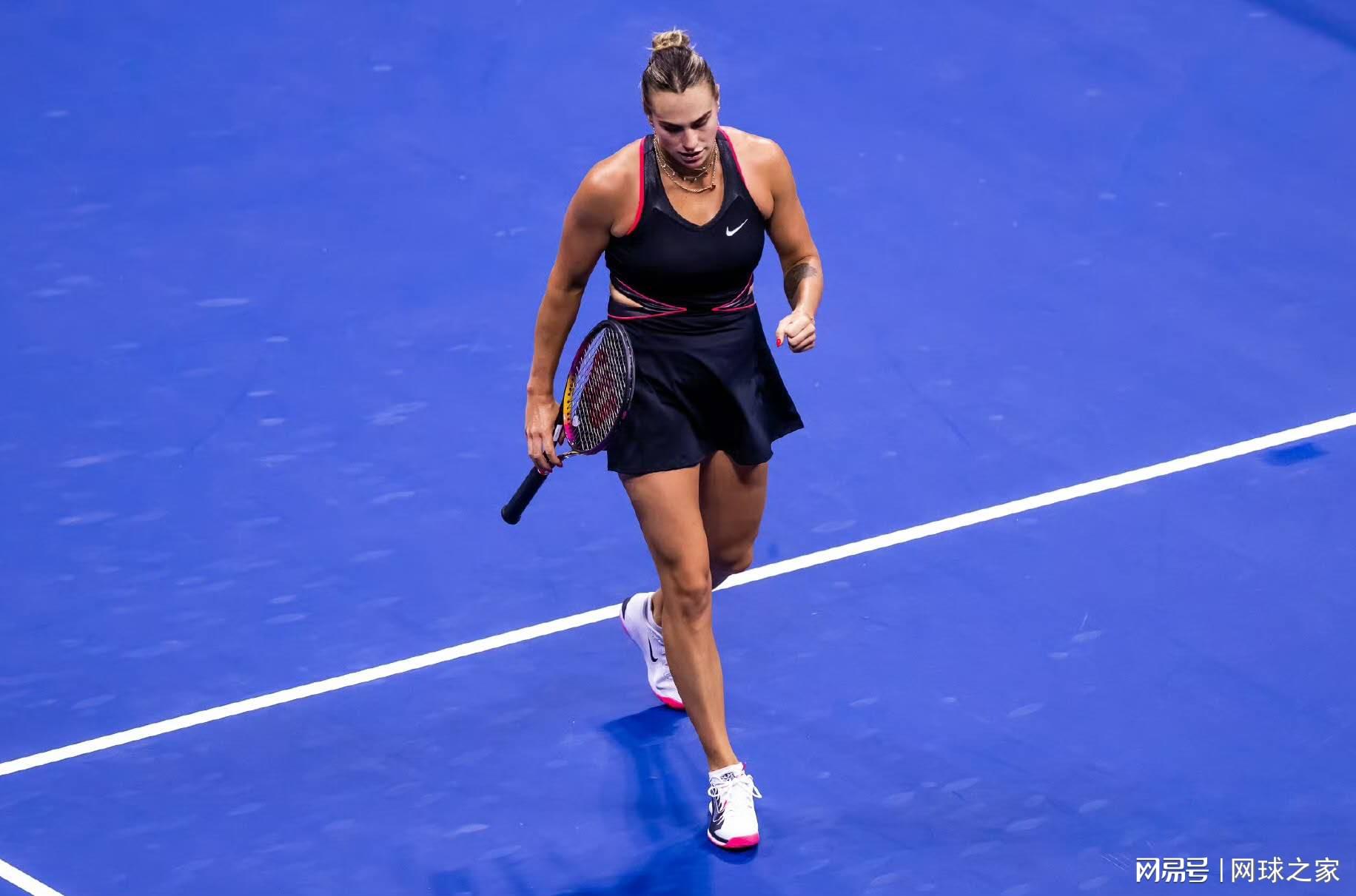 访谈中, 萨巴伦卡与